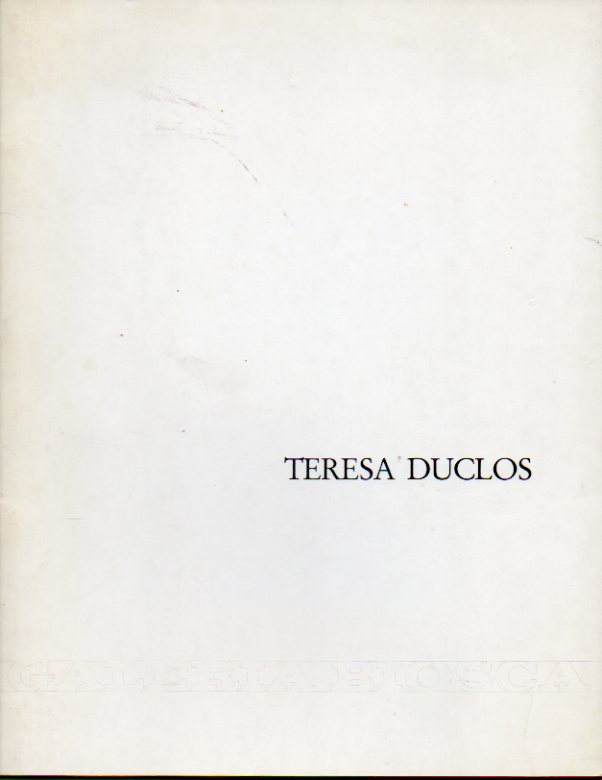 TERESA DUCLOS.