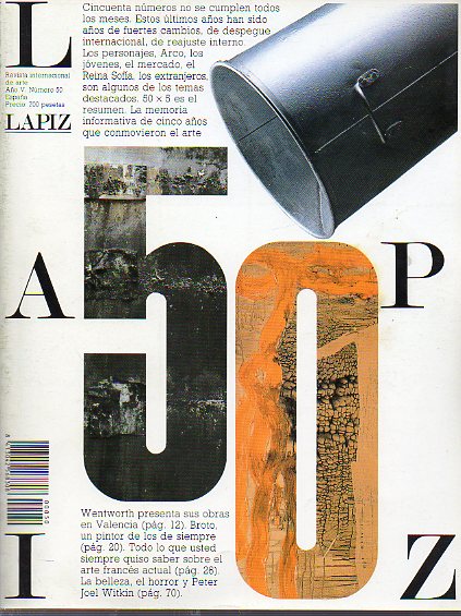 LPIZ. Revista Mensual de Arte. Ao VI. N 50.