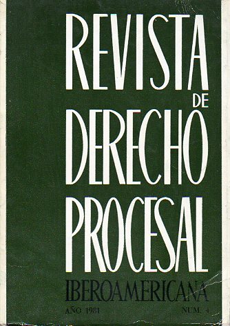 REVISTA DE DERECHO PROCESAL IBEROAMERICANA. N 4. J. S: Martn Ostos: El enjuiciamiento penal de Diputados y Senadores en la Constitucin espaola de