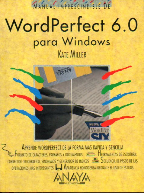 WORDPERFECT 6.0 PARA WINDOWS.