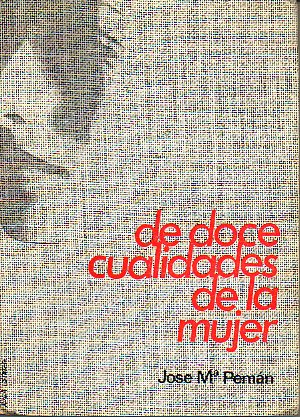 DE DOCE CUALIDADES DE LA MUJER. 2 ed.