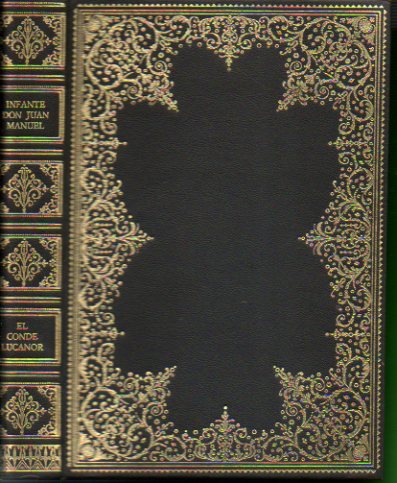 EL CONDE LUCANOR. Pr�logo de Federico Carlos S�inz de Robles.