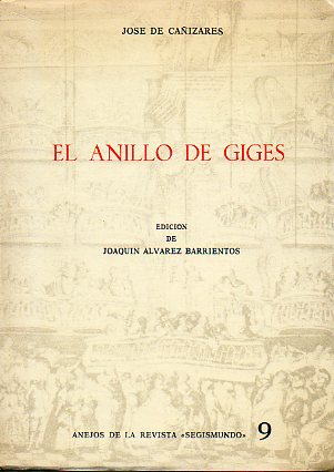 EL ANILLO DE GIGES. Edicin de Joaqun lvarez Barrientos.