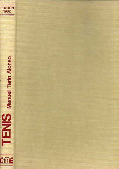 TENIS. Edicin 1982.