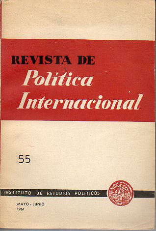 REVISTA DE POLTICA INTERNACIONAL. N 55.