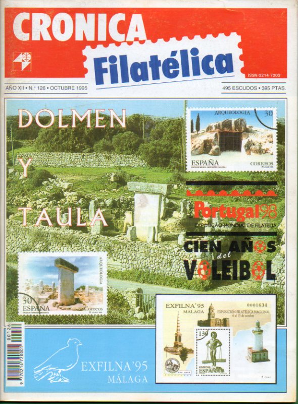 Revista CRNICA FILATLICA. Ao  XII. N 126.