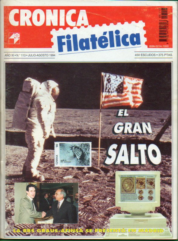Revista CRNICA FILATLICA. Ao  XI. N  113.
