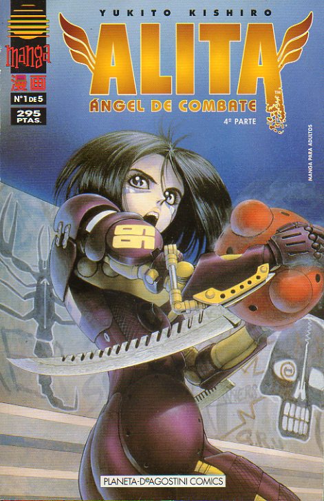 ALITA. NGEL DE COMBATE. 4 Parte. N 1 de 5.