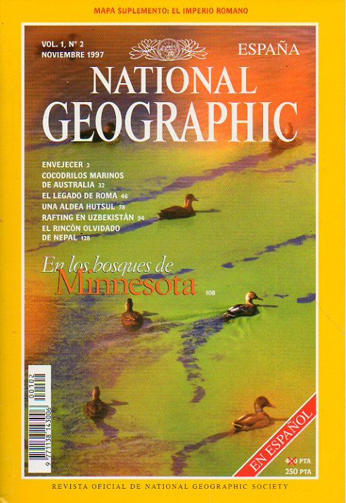 NATIONAL GEOGRAPHIC ESPAA. Vol. 1. N 2.