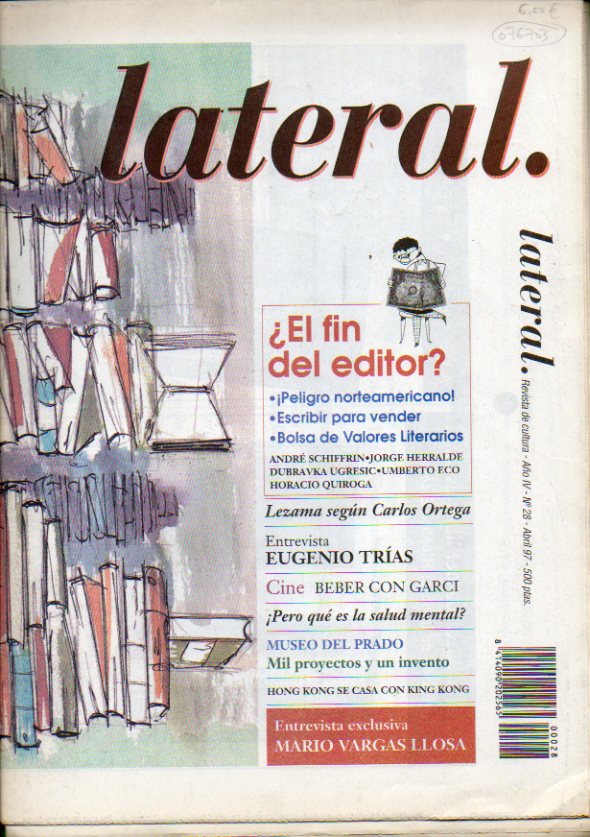 LATERAL. Revista de cultura. Ao IV. N 28.