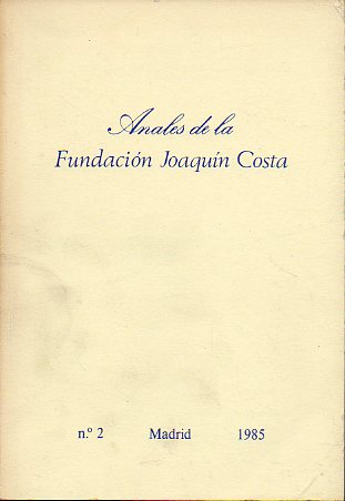 ANALES DE LA FUNDACIN JOAQUN COSTA. N 2.