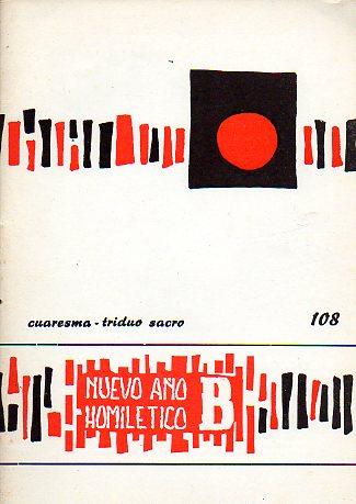 NUEVO AO HOMILTICO. II. CUARESMA. TRIUDO SACRO. N 108.