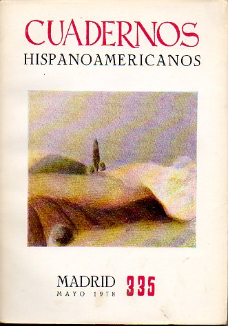 CUADERNOS HISPANOAMERICANOS. Revista mensual de cultura hispnica. N 335.