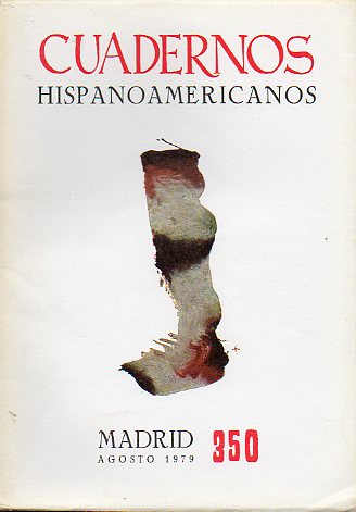 CUADERNOS HISPANOAMERICANOS. Revista mensual de cultura hispnica. N 350.