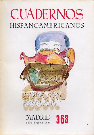 CUADERNOS HISPANOAMERICANOS. Revista mensual de cultura hispánica. Nº 363.