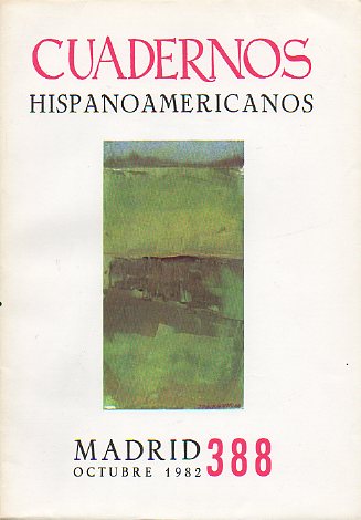 CUADERNOS HISPANOAMERICANOS. Revista mensual de cultura hispnica. N 388.