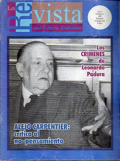 REVISTA DEL LIBRO CUBANO. Ao 1. N 3.