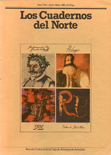 LOS CUADERNOS DEL NORTE. Revista Cultural de la Caja de Ahorros de Asturias. Ao I. N 1.