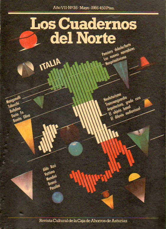 LOS CUADERNOS DEL NORTE. Revista Cultural de la Caja de Ahorros de Asturias. Ao VII. N 36.