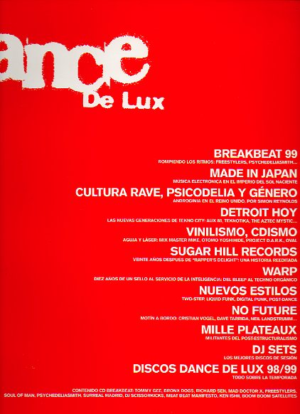 NO PARES, SIGUE, SIGUE... ESPECIAL DANCE DE LUX. 1999. Falto CD.