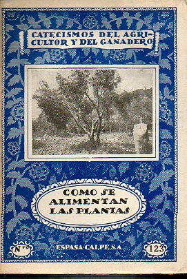 CMO SE ALIMENTAN LAS PLANTAS.