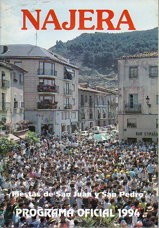 NJERA. FIESTAS PATRONALES DE SAN JUAN Y SAN PEDRO. PROGRAMA OFICIAL 1994.