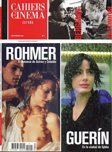 CAHIERS DU CINEMA ESPAA. N 4. J. ENrique MOnterde: EL eclipse de la modernidad. Entrevista con Eric Rohmer. Entrevista con Jos Luis Geurin. Entrevi