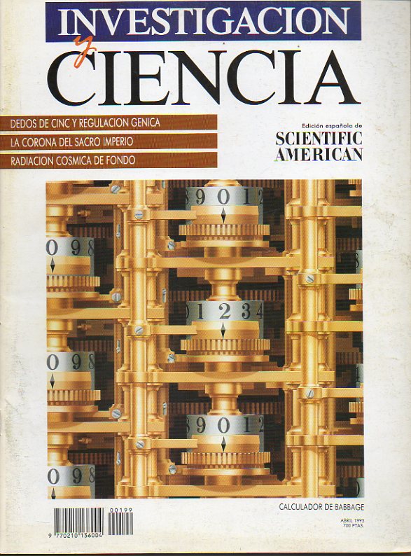INVESTIGACIN Y CIENCIA. Edicin Espaola de Scientific American. N 199. La corona del sacro Imperio. Resistencia de los supercoductores de alta temp