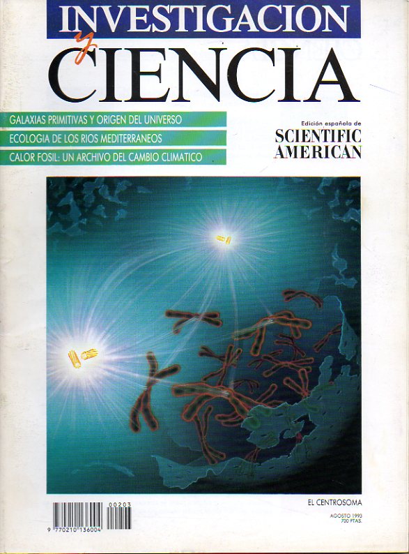 INVESTIGACIN Y CIENCIA. Edicin Espaola de Scientific American. N 203. Archivos subterrneos del clima cambiante. Radiogalaxias remotas. El centros