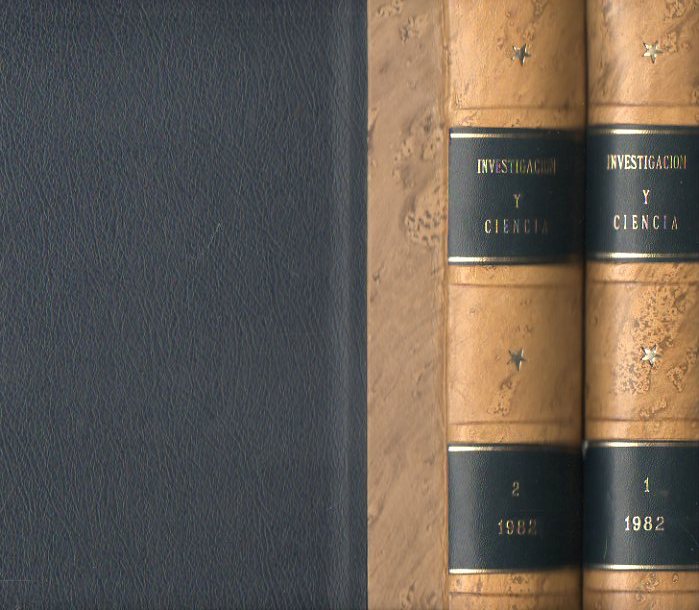 INVESTIGACIN Y CIENCIA. Edicin Espaola de Scientific American. Nmeros 66 a 75. Ao 1982 completo. 2 vols. Vol. 1. Jos Alsina: Hipcrates. Anillos