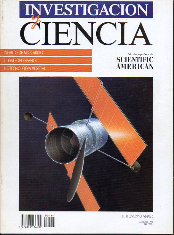 INVESTIGACIN Y CIENCIA. Edicin Espaola de Scientific American. N 191. Los activos ambientales en la contabilidad nacional. El cdice Mendoza. El g