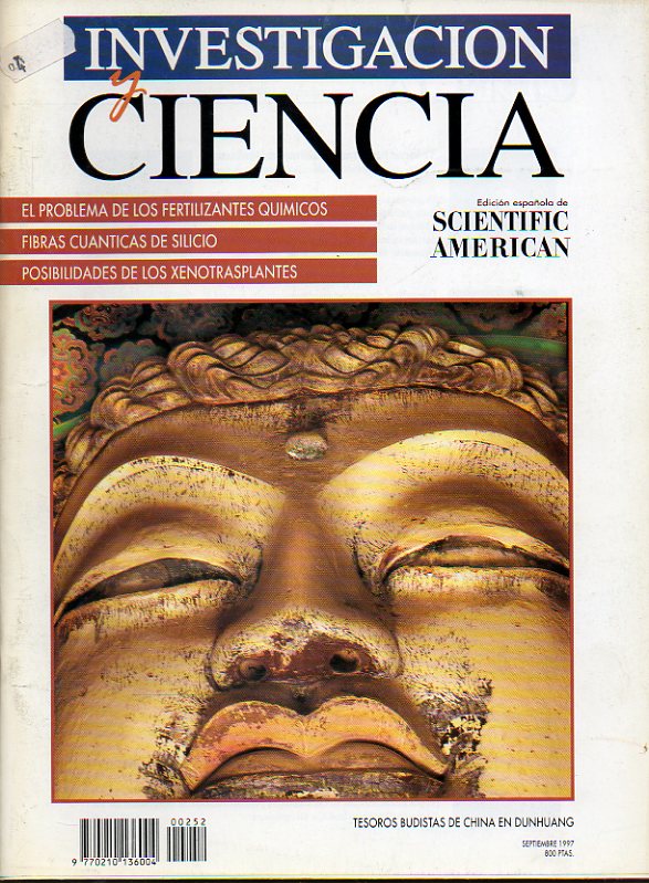 INVESTIGACIN Y CIENCIA. Edicin Espaola de Scientific American. N 252. Tesoros budistas de China en Dunhuang. Destellos de rayos gamma. Xenotranspl