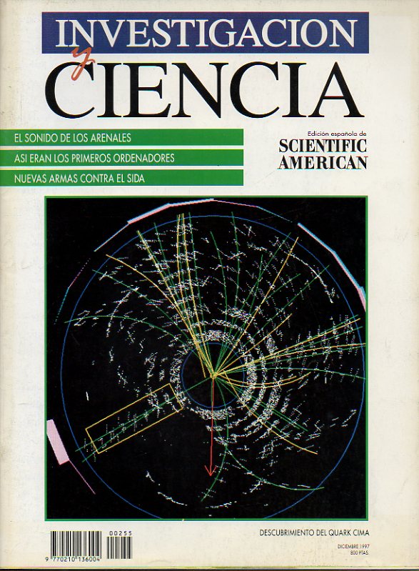 INVESTIGACIN Y CIENCIA. Edicin Espaola de Scientific American. N 255. Genes que oponen resistencia al SIDA. El descubrimiento del quark cima. Los