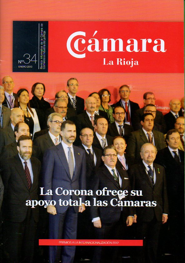 CMARA LA RIOJA. Revista Informativa de la Cmara de Comercio e Industria de La Rioja. N 34.