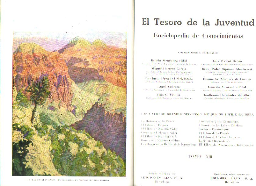 EL TESORO DE LA JUVENTUD. Enciclopedia de conocimientos. Vol. 13. Secretos de la electricidad. Regiones espaolas: las Islas Baleares. El habla y el c