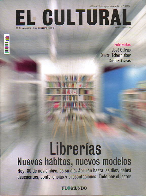 EL CULTURAL. Luces y sombras del Da de las Libreras. Reseas sobre Toni Morrison, Jos Mara Merino, Christopher Hitchens, Andreu Martin, Julian Bar