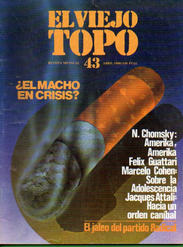 EL VIEJO TOPO. Revista Mensual. Nº 43. Entrevista con Noam  Chomsky; PTE / ORT; J. Luis Moreno Ruiz: anrcoderechismo: dos miradas; Entrrevista a Jacqu