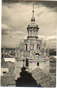 Tarjeta Postal: TARAZONA. 16. Catedral, cimborrio siglo XVI.