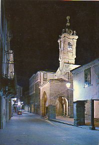 Tarjeta Postal: 2.077. SANTIAGO DE COMPOSTELA. Iglesia de Santa Mara Salom.