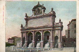 Tarjeta Postal: ROMA. Fontana Paolina.