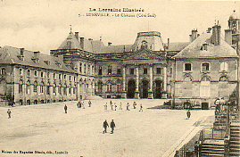 Tarjeta Postal: LA LORRAINE ILLUSTRE. 7. LUNVILLE. Le Chteau (Ct Sud).