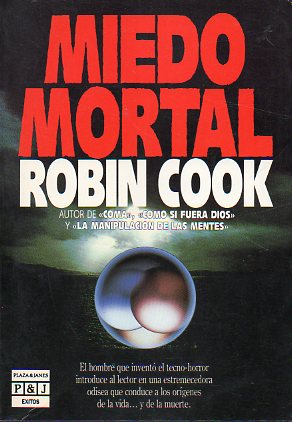 MIEDO MORTAL. 1� edici�n espa�aola.