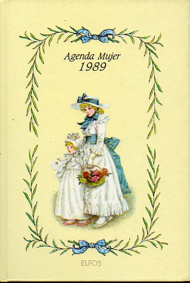 AGENDA MUJER 1989. Ilustraciones de Kate Greenaway.