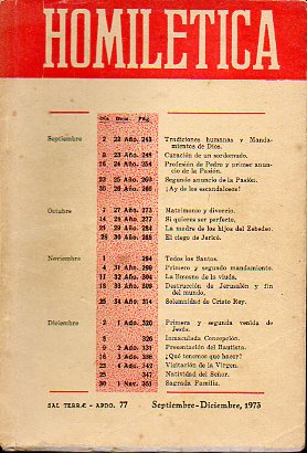 HOMILTICA. Vol. XIX. N 58.