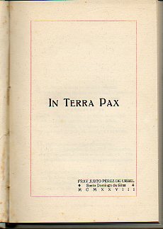 IN TERRA PAX.