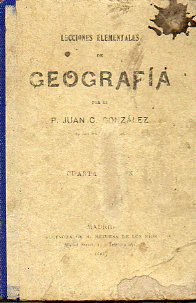 LECCIONES ELEMENTALES DE GEOGRAFA. 4 ed.