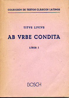AB VRBE CONDITA. Liber I.