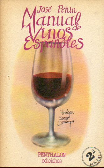 MANUAL DE VINOS ESPAOLES. 2 edicin.