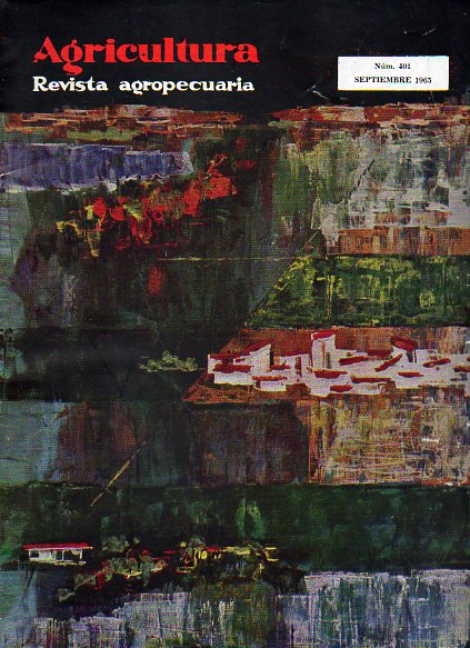 AGRICULTURA. REVISTA AGROPECUARIA. Publicaci�n mensual ilustrada. N� 401.