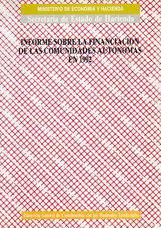 INFORME SOBRE LA FINANCIACIN DE LAS COMUNIDADES AUTNOMAS.